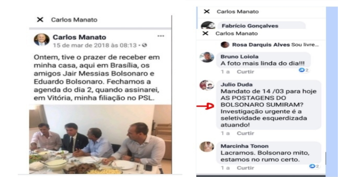 desapareceram-postagens-de-bolsonaro-do-dia-da-morte-de-marielle-por-luis-nassif-fotormanato