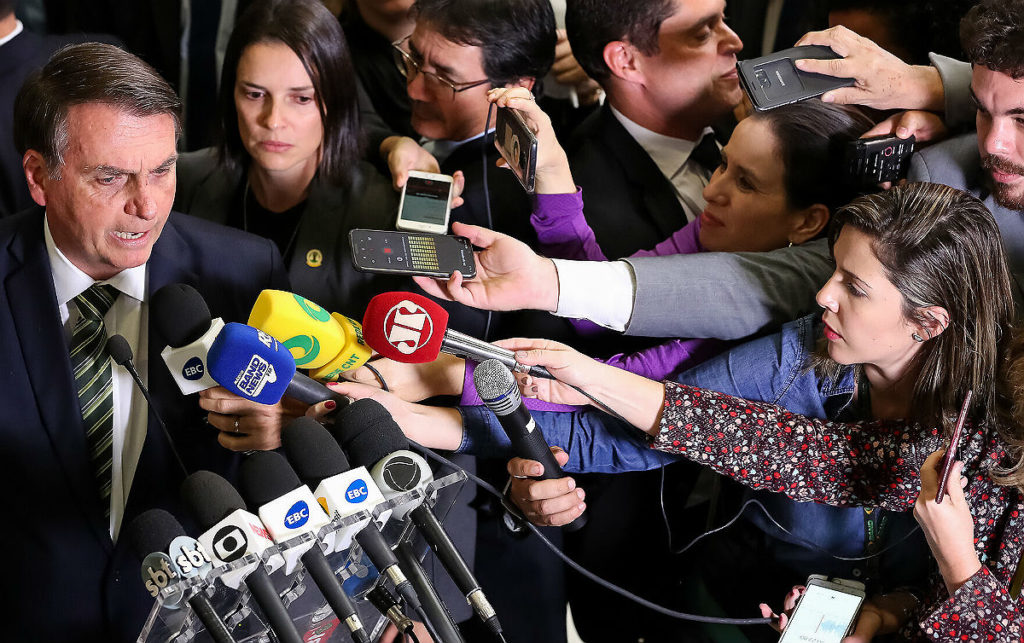 Bolsonaro-agressão-jornalistas