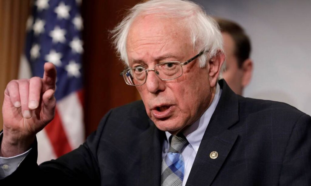 81172304_FILE-PHOTO-US-Senator-Bernie-Sanders-speaks-during-a-news-conference-on-Yemen-resolution-on
