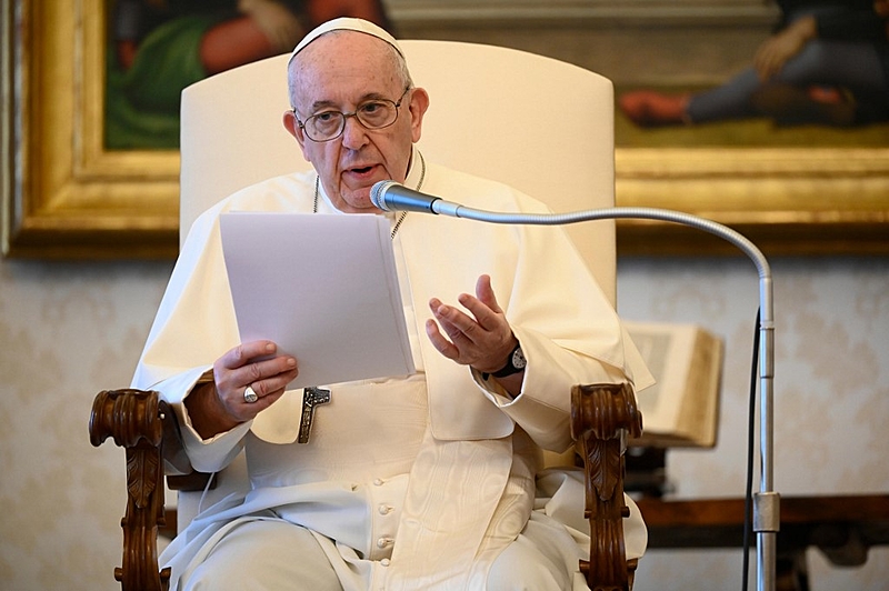 VATICAN-HEALTH-VIRUS-RELIGION-POPE-AUDIENCE