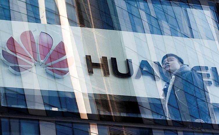 loja da Huawei em Pequim