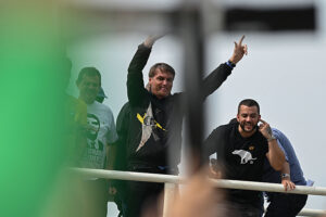 BRAZIL-POLITICS-MOTORCADE-RALLY-BOLSONARO