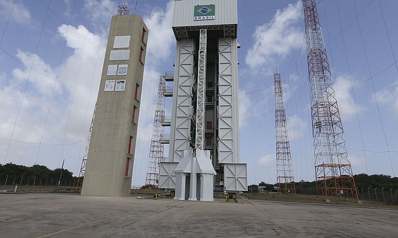 Instalações do Centro de Lançamento de Alcântara (CLA), no Maranhão.