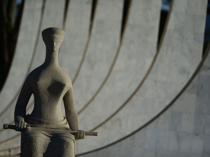 Fachada do edifício sede do Supremo Tribunal Federal - STF