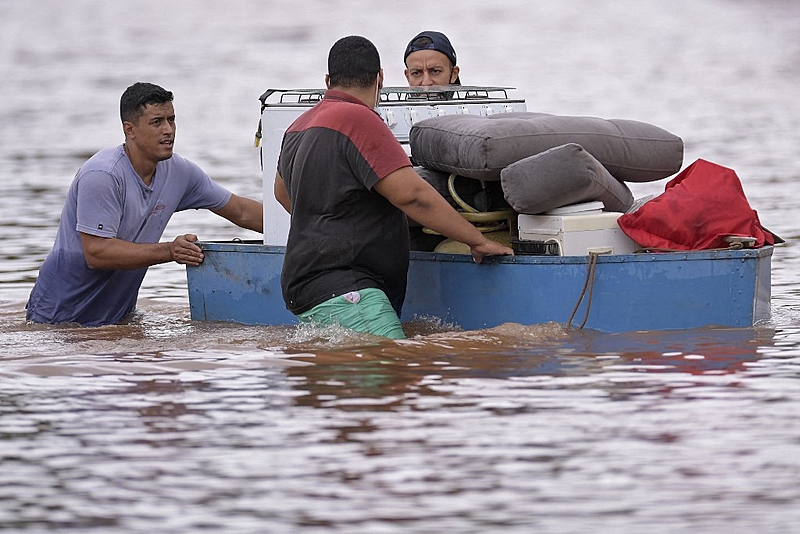 BRAZIL-WEATHER-FLOOD