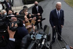 President Biden Departs The White House En Route To Ohio