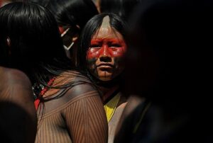 BRAZIL-POLITICS-INDIGENOUS-DEMONSTRATION-LAND-DEMARCATION