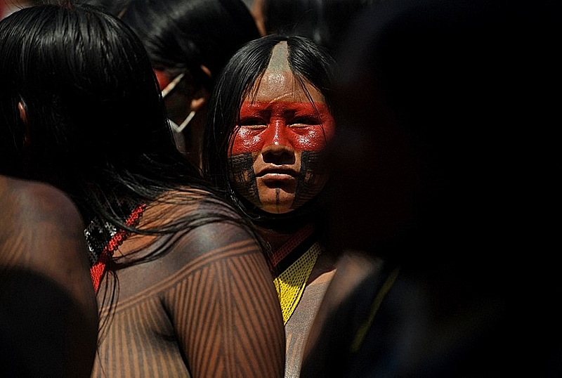 BRAZIL-POLITICS-INDIGENOUS-DEMONSTRATION-LAND-DEMARCATION