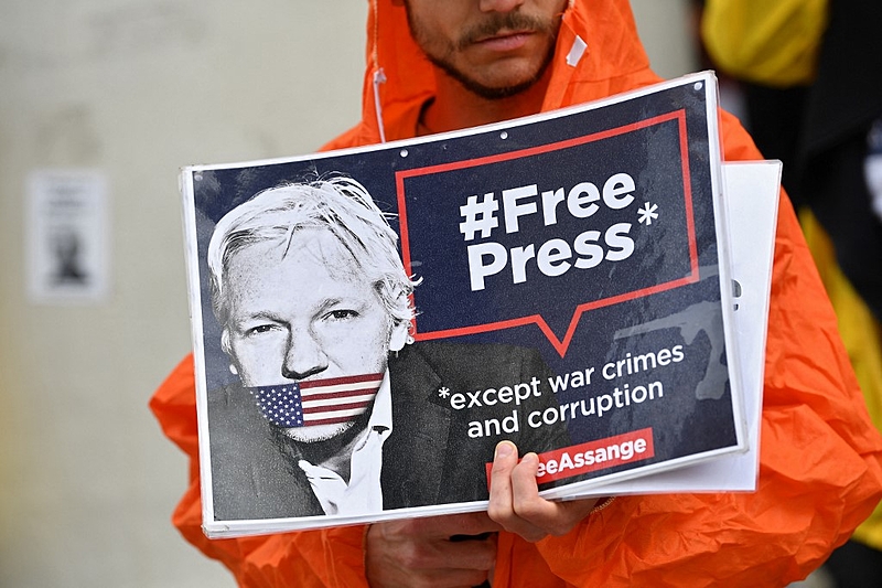BELGIUM-AUSTRALIA-US-BRITAIN-COURT-EXTRADITION-ASSANGE