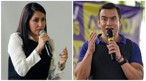COMBO-ECUADOR-ELECTION-RUNOFF-NOBOA-GONZALEZ