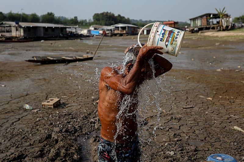 BRAZIL-ENVIRONMENT-RAIN FOREST-DROUGHT-AMAZON