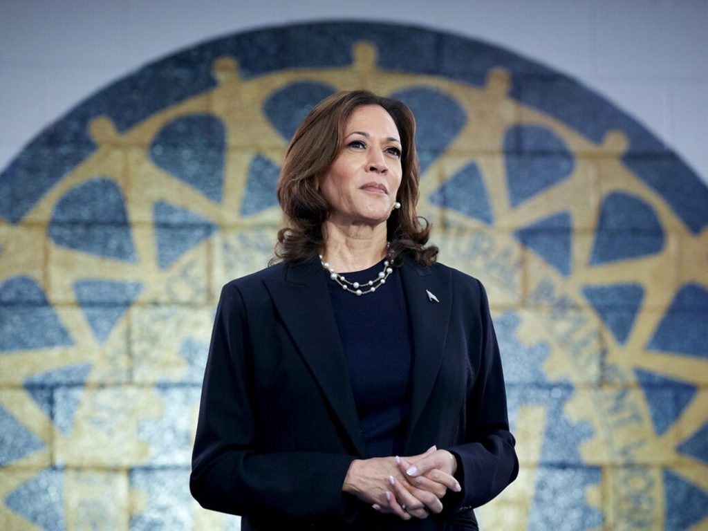 Kamala Harris And Tim Walz Campaign In Michigan