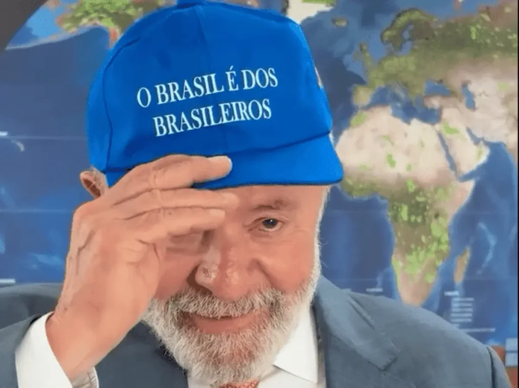 04fev2025-lula-publica-video-usando-bone-com-frase-o-brasil-e-dos-brasileiros-1738675886625_v2_4x3