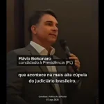 PROTEGIDO POR MENDONÇA, FLÁVIO BOLSONARO ACUSA ALTA CÚPULA DO JUDICIÁRIO DE “ROUBALHEIRA”